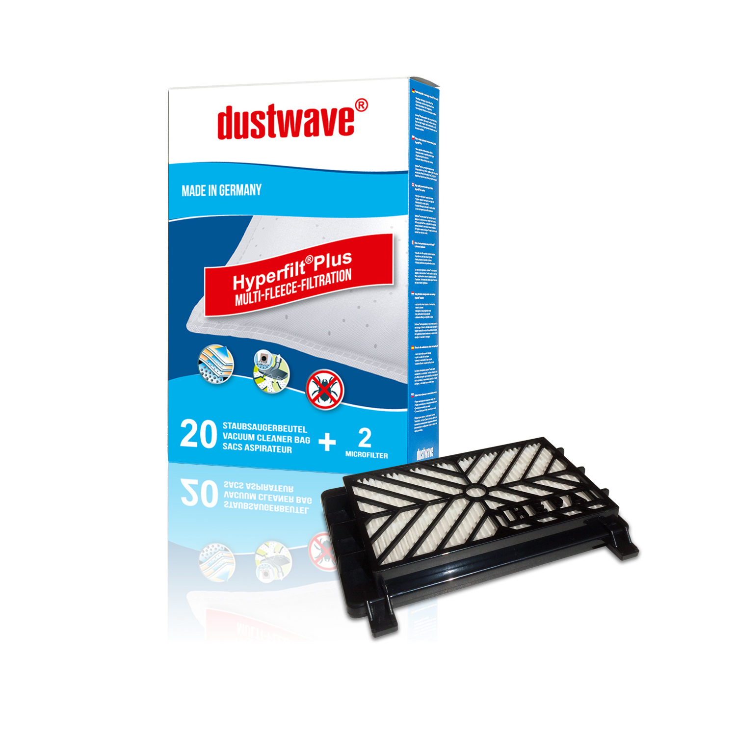 20 Staubbeutel für: MioStar 8700