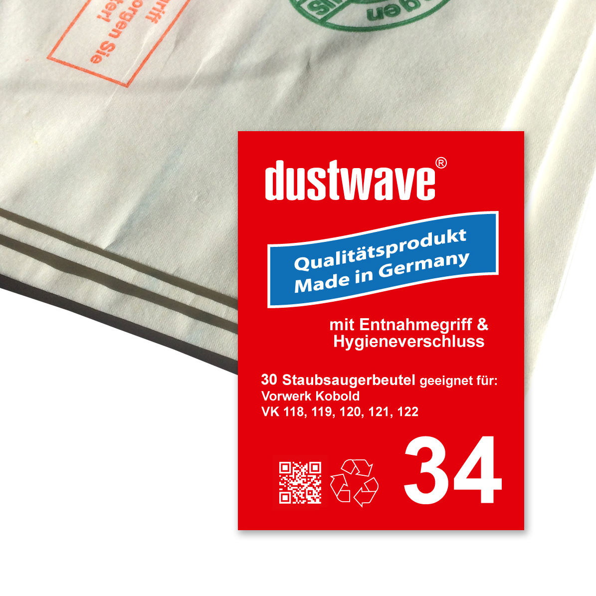 30 Staubbeutel für: Arlett 121