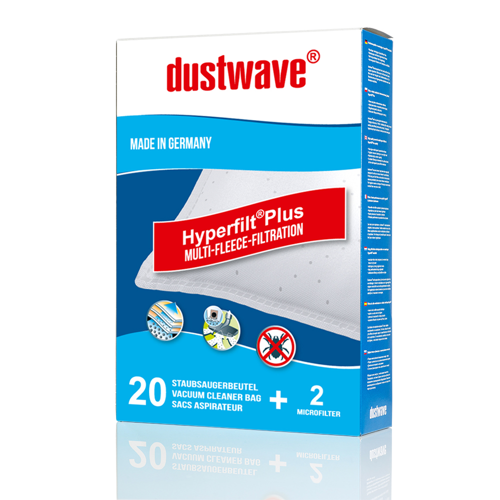20 Staubsaugerbeutel passend für AEG - AEO 5430 Essensio Bodenstaubsauger von dustwave® Markenstaubbeutel – Made in Germany + inkl. Micro-Filter 20 Staubsaugerbeutel passend für AEG - AEO 5430 Essensio Bodenstaubsauger von dustwave® Markenstaubbeutel – Made in Germany + inkl. Micro-Filter