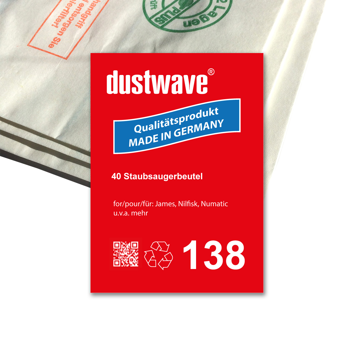 40 Staubbeutel für: ECO HRP-203 Henry Plus 40 Staubbeutel für: ECO HRP-203 Henry Plus