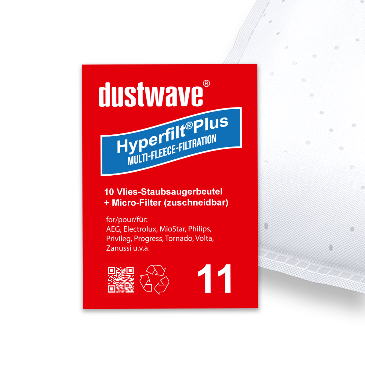 Sparpack - 10 Staubbeutel passend für AEG - AEO 5430 Essensio Bodenstaubsauger von dustwave® Markenstaubsaugerbeutel – Made in Germany + inkl. Micro-Filter Sparpack - 10 Staubbeutel passend für AEG - AEO 5430 Essensio Bodenstaubsauger von dustwave® Markenstaubsaugerbeutel – Made in Germany + inkl. Micro-Filter